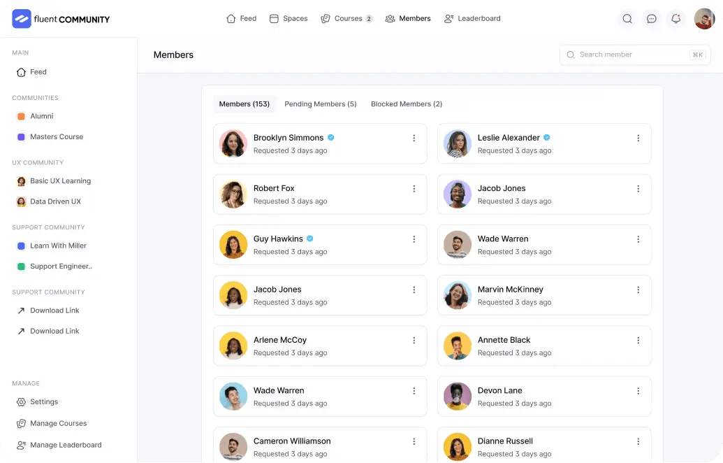 Fluent Community plugin for influencers Fluent Community Service